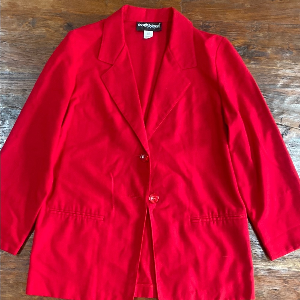Vintage Sag Harbor lightweight blazer